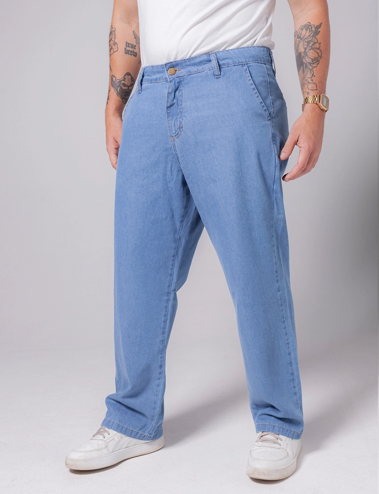 Calça Reta Jeans