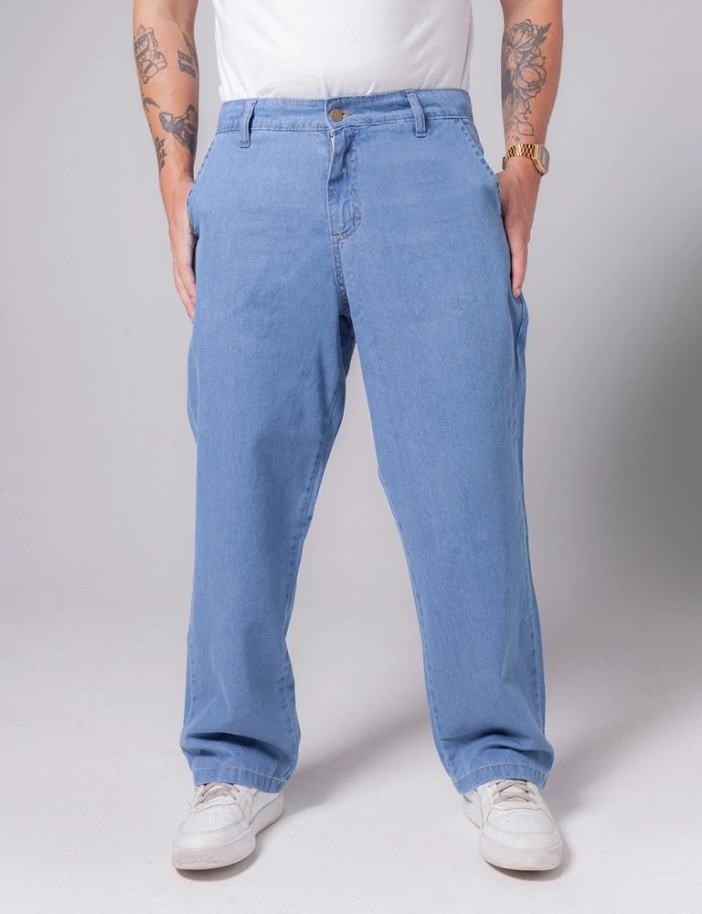 Calça Reta Jeans