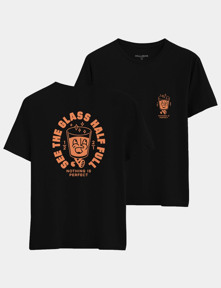 Camiseta Half Glass