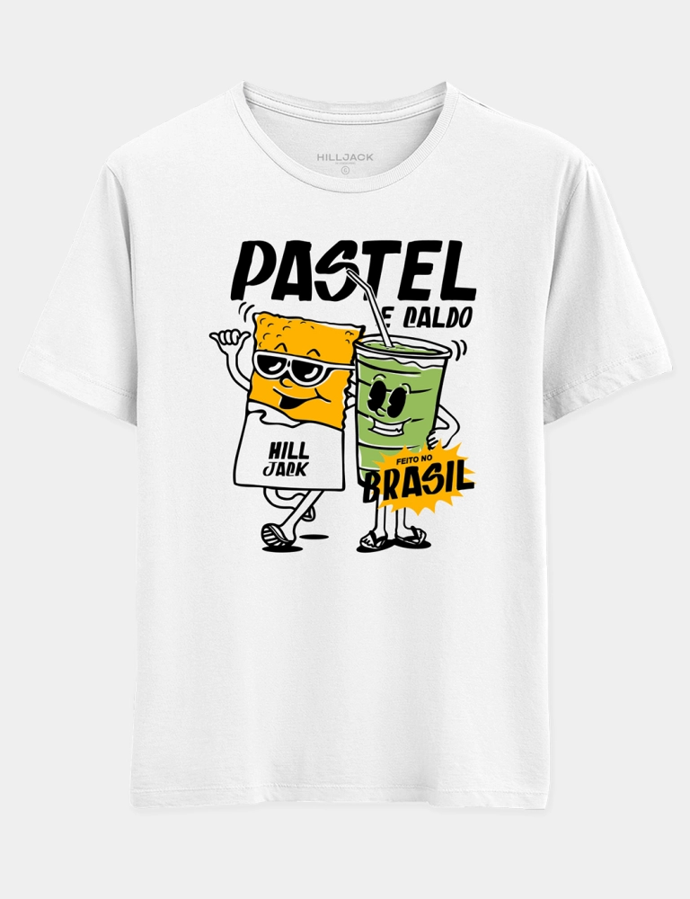 Camiseta Pastel e Caldo de Cana